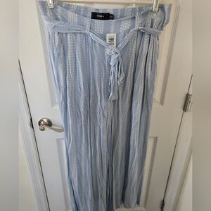 Torrid Wide Leg Gauze Beach Pant Plus Size 1X NWT $55